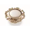 Ручка-грибок FB-033 000 Золото/белый (ТЗ)