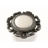 Ручка-грибок FB-033 000 олово старое/белый (ТЗ)