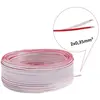 PRZ-MET-2X0,35-BI Провод LED 2x0,35mm2, бухта 100 м, белый