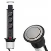 LIFTBOX-STD-3DE-U-01 Удлинитель LIFT BOX 3xSchuco(розетка) 2xUSB, серый, провод 1,8 м