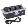 KOMB-ALU-DE-M01W Удлинитель KOMBIBOX 3xSchuco(розетка) алюм, провод 3 м