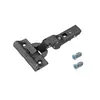 701-0CS2-668-00 Петля T-type Noir Glissando с доводчиком и винтами 110/48/9 мм