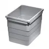 5170.92.41616 Контейнер для мусора 12 л 306*230*220 мм (alu grey) Eins2vier Ninka
