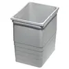 5160.90.41616 Контейнер для мусора 17 л 306*230*310 мм (alu grey) Eins2vier Ninka