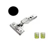 701-0E60-668-00 Петля T-type Noir Glissando с доводчиком 110/48/9 мм, 30 градусов для машинной установки