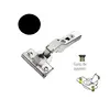 701-0E66-668-00 Петля T-type Noir Glissando с доводчиком 110/48/9 мм, 30 градусов и cистемой ускоренной сборки Easy-fix