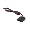 OKSZ-2M-LED-3-CZ Разветвитель на 3 LED светильника, провод 2 м, 2x0,22мм2, черный