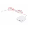 OKSZ-2M-LED-3-BI Разветвитель на 3 LED светильника, провод 2 м, 2x0,22мм2, белый