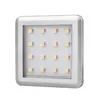 SQUARE2-AL-30K-01W Светильник LED SQUARE 2, 1,5W 12VDC 16LED 3000К, провод 2 м, алюминий