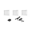 ZFOTON-BI-3P-30K-01W Комплект светильник LED FOTON (3 шт. + блок питания) 12VDC 3000К 14W, белый