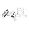 U12-007-SP-2C1-206 Блок питания LED STANDARD PLUS 7W 12VDC, черный провод 4 м, ручной выключатель, разветвитель 6 гнезд