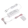 U12-033-SP-2B0-4W6B Блок питания LED STANDARD PLUS 33W 12VDC, белый провод 6 м, разветвитель 6 гнезд