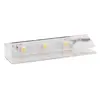 KLIPS-P-3528-60K-01 Светильник LED KLIPS пластиковый 0,25W 12VDC 6000К LED3528, провод 2 м
