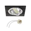 COSTA-CZ-01 Комплект светильник COSTA (без LED) + розетка GU10, черный