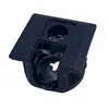006977-383-001 Эксцентрик SYSTEM 6 Side-entry 19 мм, установка сверху/сбоку, темно-серый
