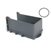 655-8041-150-00 Вырез под сифон 118 мм для ящика SDWD Tekform Slimline, белый