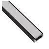 PROFIL-LINEM-OP-2M-C Профиль для LED ленты PROFIL LINE MINI 2 м черный, молочный рассеиватель