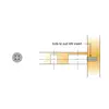 Дюбель эксцентриковый Titus System 6 Quickfit-Expando M4x7 мм. Арт: 006405-883-300