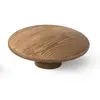 Button HL-036M-tr-d74 Ручка мебельная 74x29x25 мм, Дуб, Престиж Прозрачный