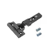 701-0BT2-668-00 Петля T-type Noir Glissando с доводчиком и винтами 110/45/5 мм