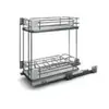 003i.SIGE.450 Корзина выдвижная, для бутылок, шкаф 450мм