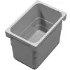 5178.92.41616 Контейнер для мусора 4,2 л 230*153*170 мм (alu grey) Eins2vier Ninka