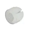 153-10M6-0910C-WH Футорка серии 153, M6, 9х10мм, пластик