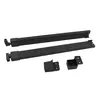 655-8621-185-00 Рейлинг Slimline Square NL500  мм, комплект (2 рейлинга+2 держателя), антрацит