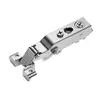 Петля 896 с регулировкой доводчика, для алю. профиля, Накладная, 28мм, Никель арт.896-0T27-733