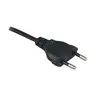 Провод с вилкой 5м 2x0,75mm2 черный  арт.PRZ-5M-2x0,75-CZARNY