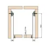 Метабокс METAL BOX ECO 150х500 мм, белый арт.7150.500.01