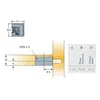 Эксцентрик SYSTEM 6 Wedgefix screw-in 16 мм, коричневый арт.006619-831-001