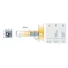 Эксцентрик SYSTEM 6 Side-entry 19 мм, установка сверху/сбоку, белый арт.006977-877-001