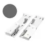 Соединитель фронтальный для ящиков Tekform slimline+ DW145, антрацит арт.656-8337-385-00