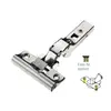 Петля мебельная Titus T-Type Glissando 90 градусов с доводчиком 110/48/5 мм и cистемой ускоренной сборки Easy-fix арт.701-0BS4-650-00