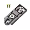 700-0LC1-668-00 Монтажная планка петли T-type Noir F1 мм прямая, регул. эксцентрик, винты 6,3х15 мм