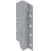 Z30C000S L R9006 Держатель TANDEMBOX задней стенки из ДСП, высота C (192 мм), левый, серый металлик