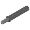 956.1002 R7036 Толкатель TIP-ON для дверей, короткий, с магнитом, серый