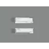 5015.11.20181 Левый фиксатор рамки для закрывания выреза сифона Banio Ninka, темно-серый