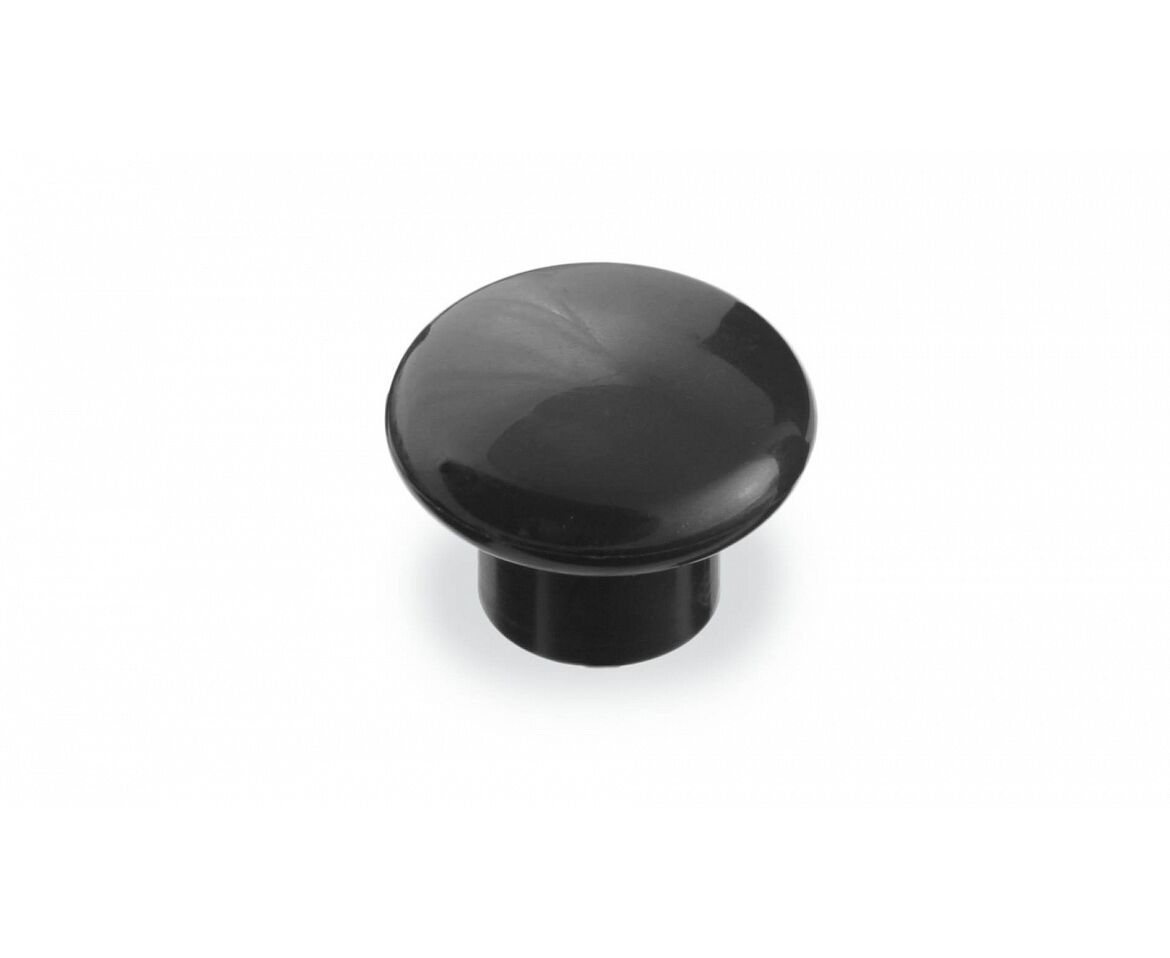 ручка кнопка черная мебельная