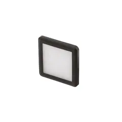 SQUARE-CZ-ML-BC Светильник LED Square 1,5W 3000K, провод 2 м, черный молочный