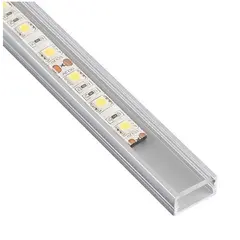 PROFIL-LINEM-TR-1M-W Профиль для LED ленты PROFIL LINE MINI 1 м, алюм, прозрачный рассеиватель