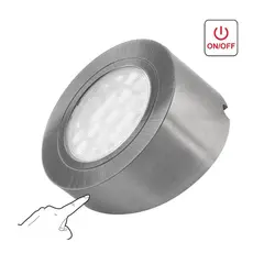 OVAL-2W-SD-SK-60K-1M Светильник LED OVAL MASTER со скосом 2,0W 12VDC 6000K, провод 2 м, алюм. матовый