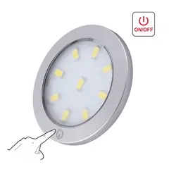 ORBIT-XLM-AL-60K-01W Светильник LED ORBIT XL MASTER 3,0W 12VDC 9LED 6000К, провод 2 м, алюминий