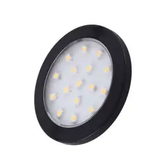 ORBIT-CZ-30K-01W Светильник LED ORBIT 1,5W 12VDC 16LED 3000К, провод 2 м, черный