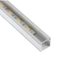 PROFIL-LINE-TR-1M-W Профиль для LED ленты PROFIL LINE 1 м, алюм, прозрачный рассеиватель