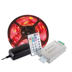 ZLF-RGB-5M-03W Комплект лента RGB 150 LED IP45 5m 10 мм, пульт RF RGB блок питания PLD 38W/5m