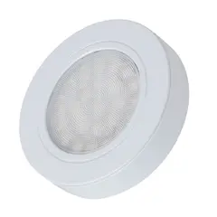 OVAL-2W-BI-DY-40K-01 Светильник LED OVAL накладной  2,0W 12VDC 4000K, провод 2 м, белый