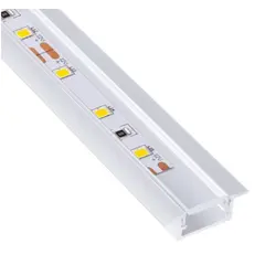 PROF-INLINEM-XL-TR-2M-W Профиль для LED ленты PROFIL INLINE MINI XL 2 м алюм, прозрачный рассеиватель