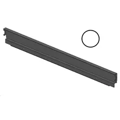 655-7273-150-00 Стенка задняя стальная для ящиков Tekform Slimline DW45 600 мм, белый